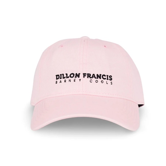 Limited Edition Dillon Francis x Barney Cools Pink Baseball Cap Hat 🪅 - Picture 3 of 6